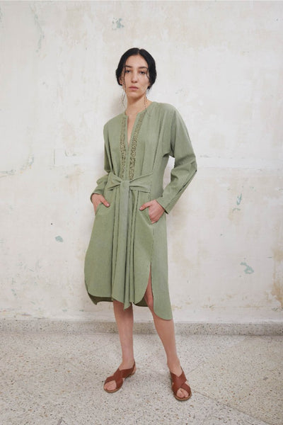 OCTAVIA  MIDI DRESS